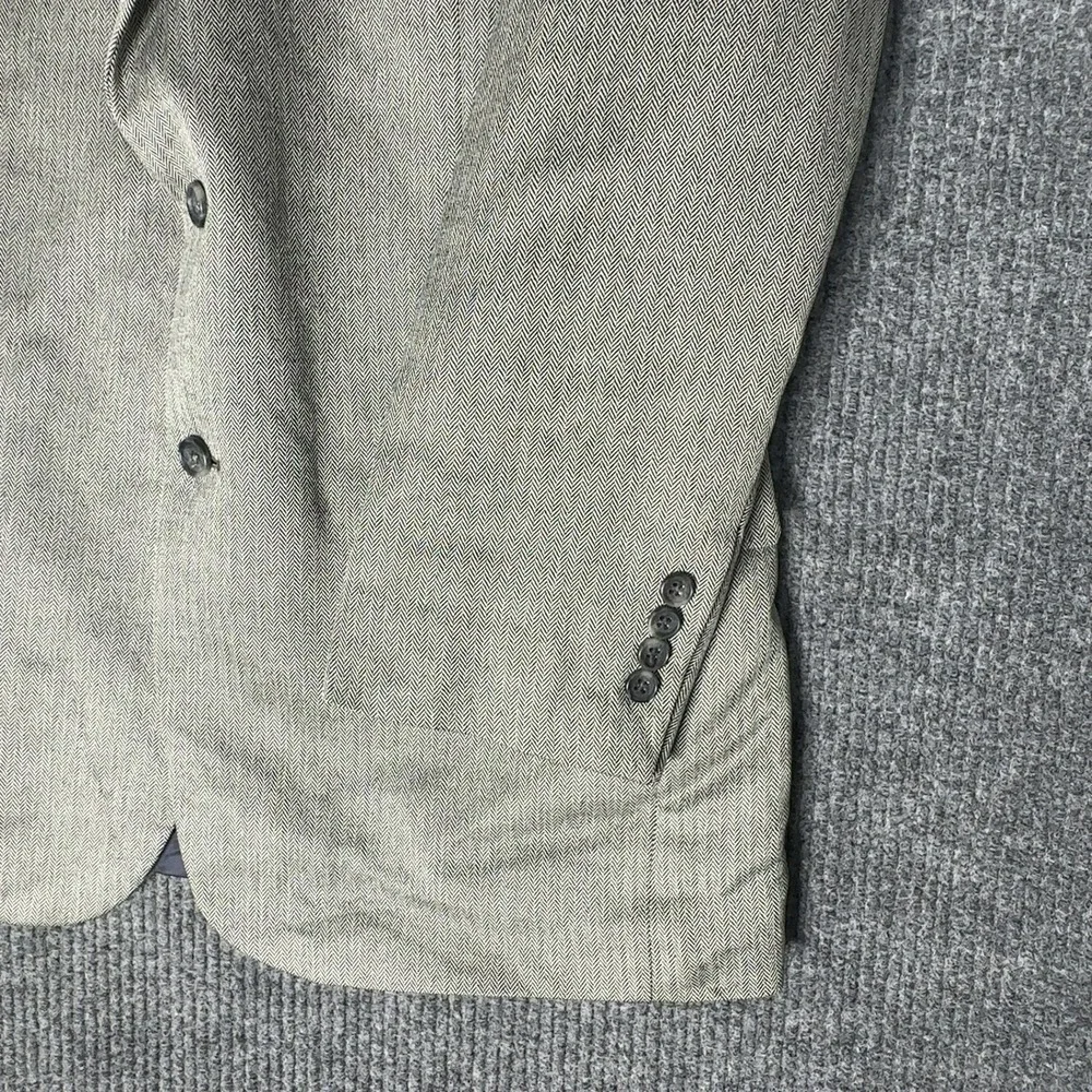 Jos A Bank Signature Collection Blazer Mens 42R Tan Silk‎ Camel Hair Herringbone